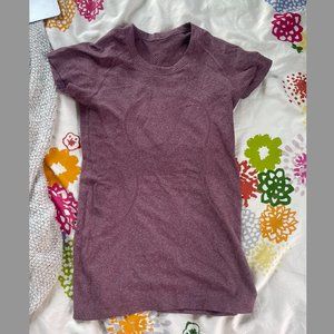 Swiftly Tech Maroon T Shirt